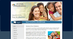 Desktop Screenshot of flynnorthodontics.com